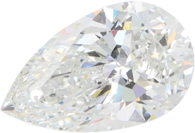 2.1 Carat F VS1 Pear Lab Diamond