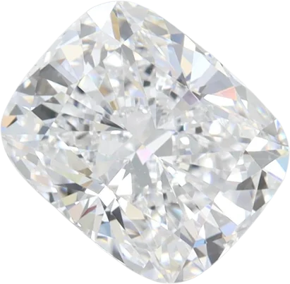 2.13 Carat D VVS1 Elongated Cushion Lab Diamond