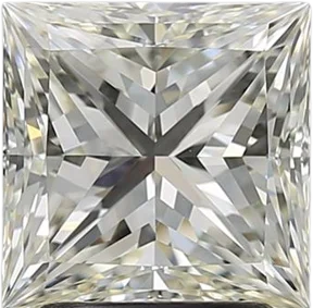 2.2 Carat K VVS1 Princess Natural Diamond