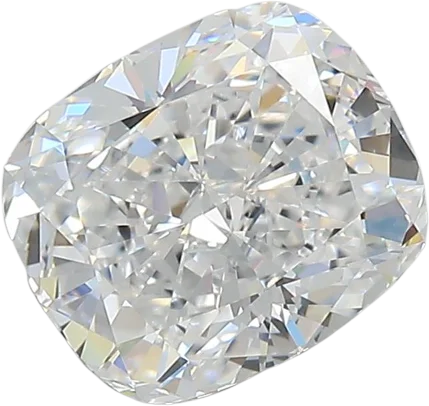 2.33 Carat D VVS2 Elongated Cushion Natural Diamond