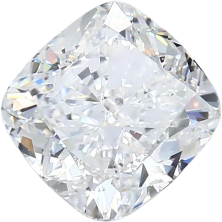 2.5 Carat E SI1 Cushion Natural Diamond