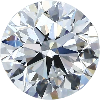 2.5 Carat D VVS1 Round Natural Diamond