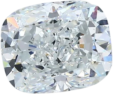 2.51 Carat E VS1 Elongated Cushion Natural Diamond