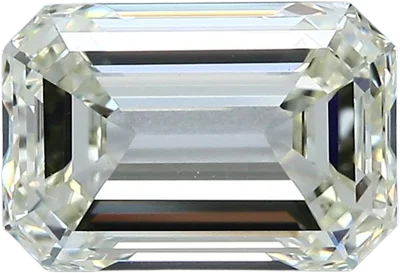 2.51 Carat M VS1 Emerald Natural Diamond