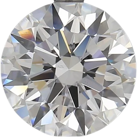 2.51 Carat D VS2 Round Lab Diamond