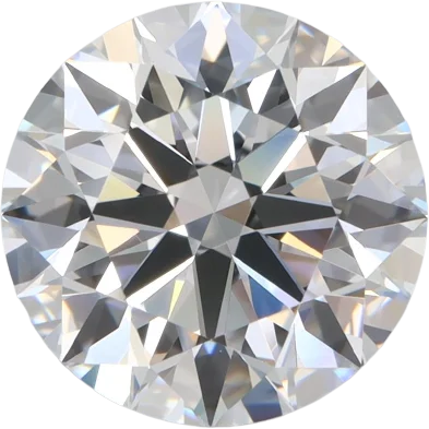 2.58 Carat F IF Round Lab Diamond