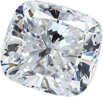 2.63 Carat D VS1 Elongated Cushion Natural Diamond