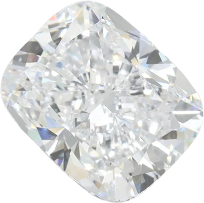 3 Carat D VVS1 Elongated Cushion Lab Diamond