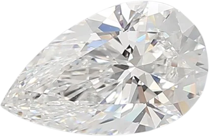 3.01 Carat E IF Pear Lab Diamond