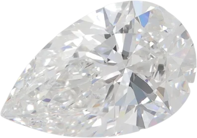 3.01 Carat E IF Pear Lab Diamond