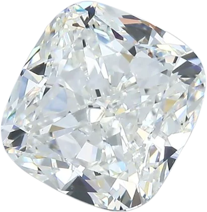 3.02 Carat I VVS2 Elongated Cushion Natural Diamond