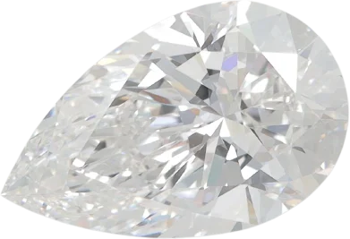 3.03 Carat E VVS1 Pear Lab Diamond