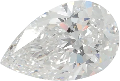 3.06 Carat D VVS2 Pear Lab Diamond