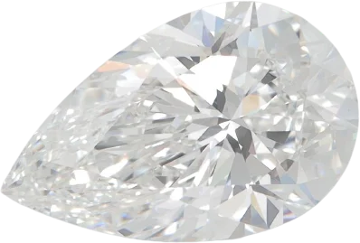 3.06 Carat F VVS2 Pear Lab Diamond