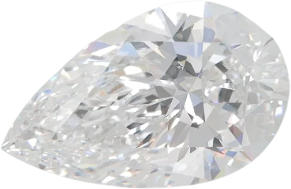 3.09 Carat D VVS1 Pear Lab Diamond