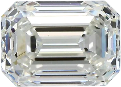 3.21 Carat I VS1 Emerald Natural Diamond