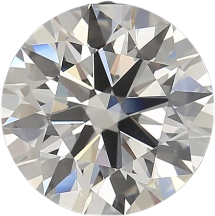 3.21 Carat D VVS2 Round Lab Diamond