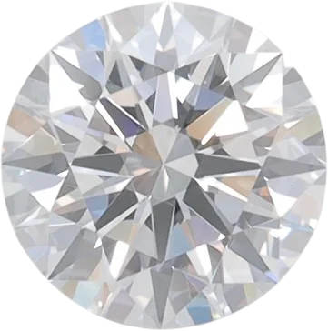 3.23 Carat F VVS2 Round Lab Diamond