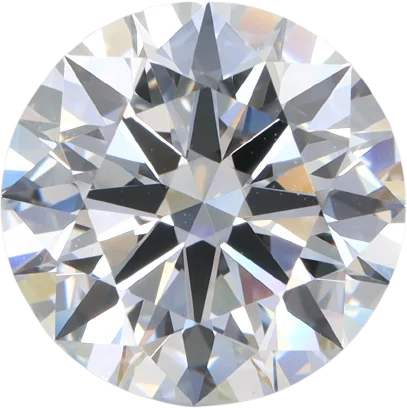 3.33 Carat F VVS2 Round Lab Diamond