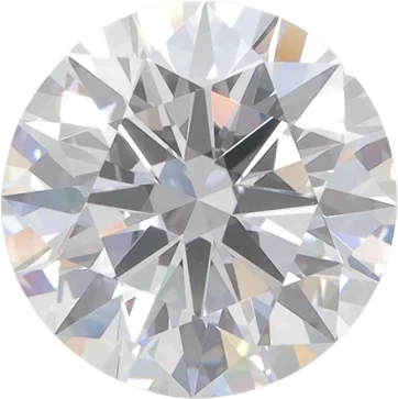 3.35 Carat E VVS2 Round Lab Diamond