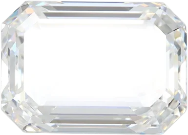 3.89 Carat E VVS1 Emerald Lab Diamond