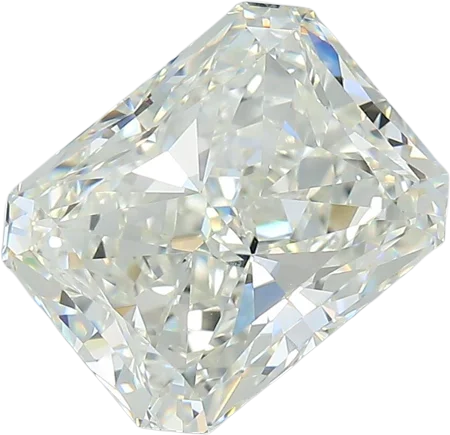 4.01 Carat J VVS2 Radiant Natural Diamond