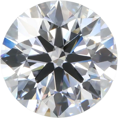 4.01 Carat E IF Round Lab Diamond