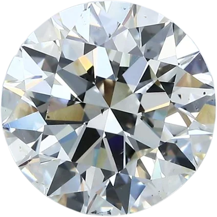 4.01 Carat K SI1 Round Natural Diamond