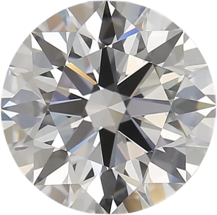 4.03 Carat D VVS1 Round Lab Diamond