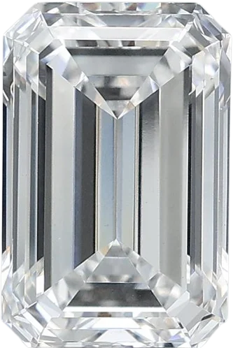 4.05 Carat F VVS2 Emerald Lab Diamond