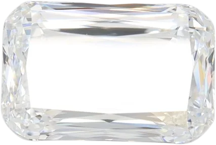 4.06 Carat D VVS2 Elongated Cushion Lab Diamond