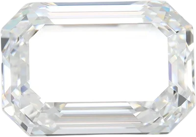 4.07 Carat D VVS1 Emerald Lab Diamond