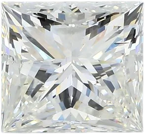 4.11 Carat I SI2 Princess Natural Diamond