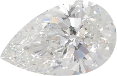 4.29 Carat F IF Pear Lab Diamond