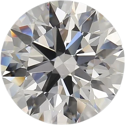 4.37 Carat E VVS2 Round Lab Diamond