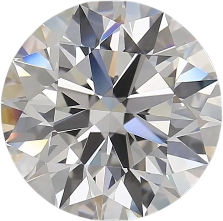 4.58 Carat F VVS1 Round Lab Diamond