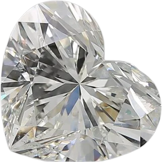 5.03 Carat J SI2 Heart Natural Diamond