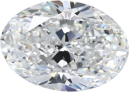 7.01 Carat F VS1 Oval Natural Diamond