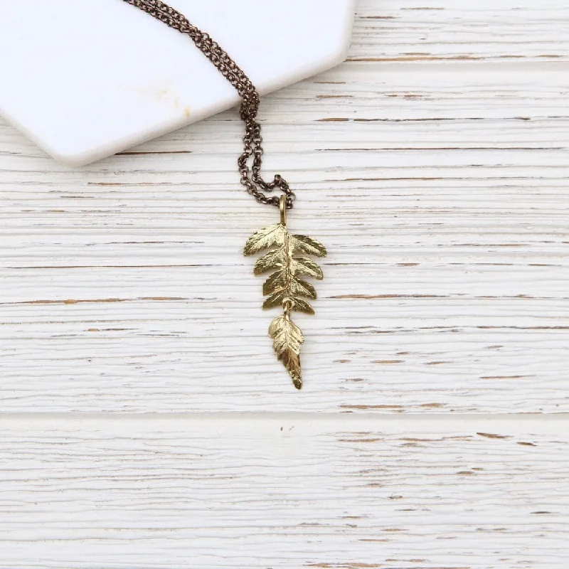 Fern Small Pendant Necklace