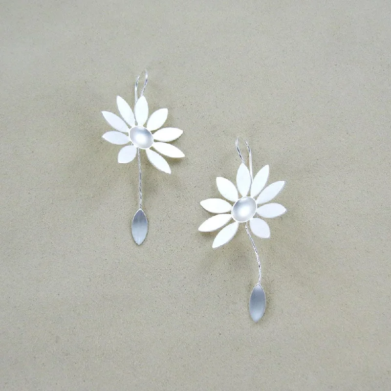 Sunflower Drop Earrings